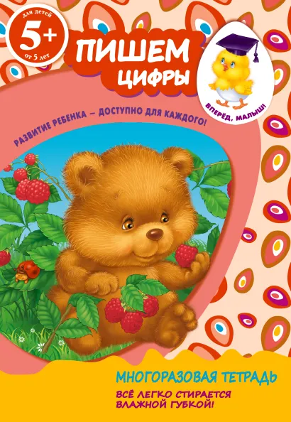 Обложка 5+ Пишем цифры 
