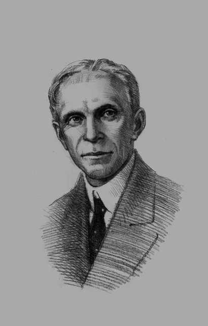 Обложка Ежедневник. Великие бизнесмены (Форд) 