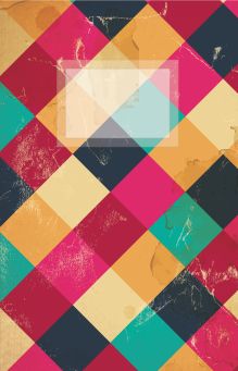 Блокнот А5. Винтажные ромбы