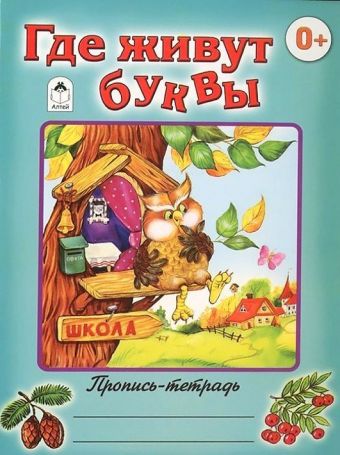 Где живут буквы (пропись-тетрадь цветная) Где живут буквы (пропись-тетрадь цветная) Д.Морозова