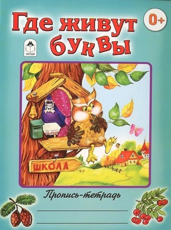 Где живут буквы (пропись-тетрадь цветная) Где живут буквы (пропись-тетрадь цветная) Д.Морозова