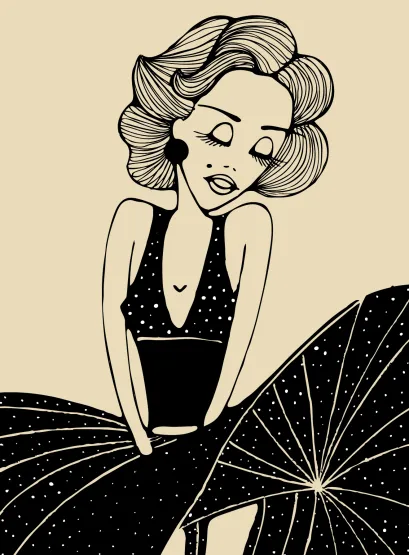 Обложка Блокнот «Мерилин Монро» 