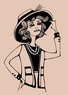 Блокнот «Коко Шанель» (оф. 2)