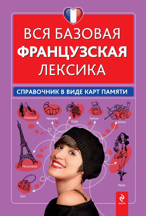 Вся базовая французская лексика. Справочник в виде карт памяти Вся базовая французская лексика. Справочник в виде карт памяти Кобринец О.С.