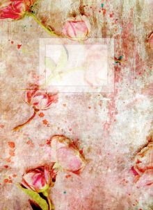 Обложка Блокнот для записей Романтичные розы А6 