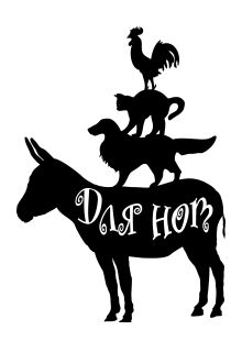 Тетрадь для нот (большая на пружине)Бременские музыканты