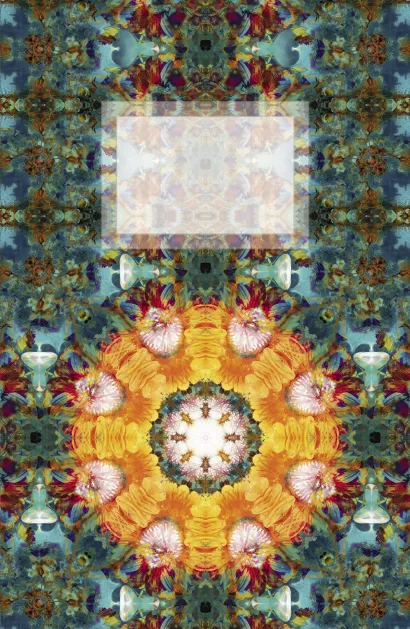 Обложка Блокнот для записей Цветной калейдоскоп А5