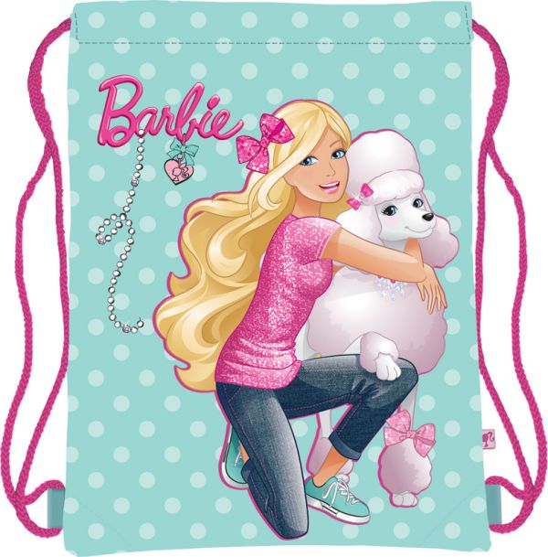 Мешок для обуви, размер 34x43, упак.12/24/96 Barbie Мешок для обуви, размер 34x43, упак.12/24/96 Barbie