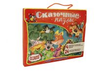 Сказочные пазлы. Чудо-чемоданчик. Красный