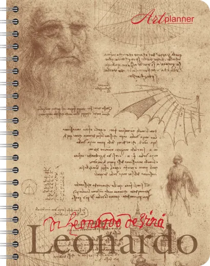 Обложка Леонардо. Art Planner. Графика 