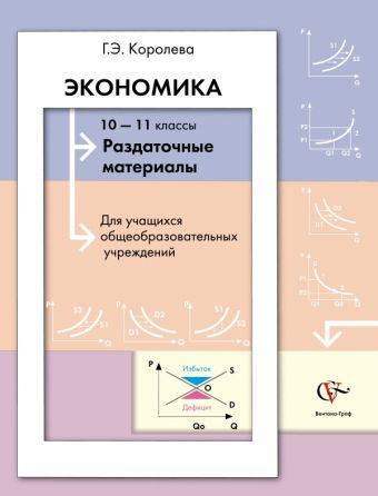 Экономика. Раздаточные материалы. 10–11 классы. Наглядное пособие Экономика. Раздаточные материалы. 10–11 классы. Наглядное пособие Королева Г.Э.