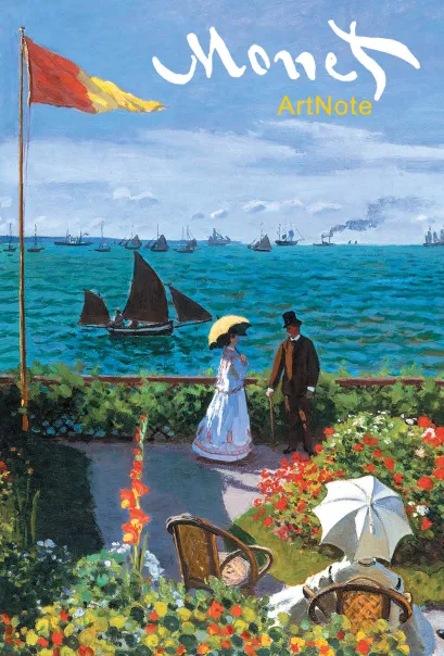 Обложка Моне. ArtNote mini. Терраса в Сент-Андресс 