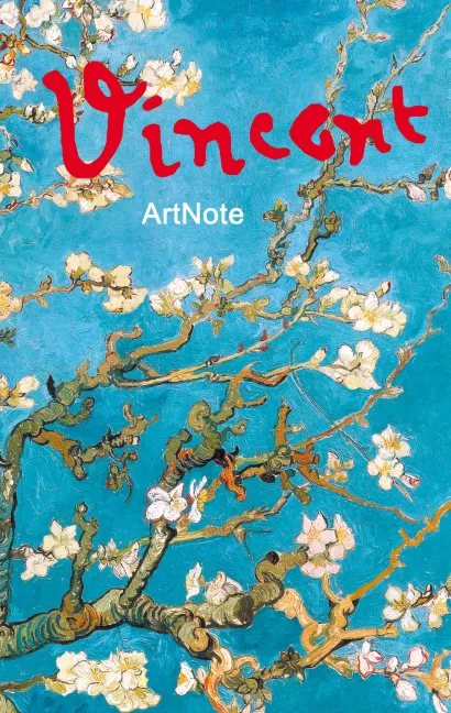 Обложка Ван Гог. ArtNote. Ветка миндаля 
