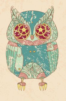 Блокнот для записей "Бриллиантовая сова" (А5)