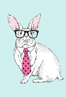 Блокнот для записей "Кролик-ботаник" (А5)