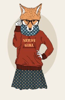 Блокнот для записей "Лисица-ученица" (А5)