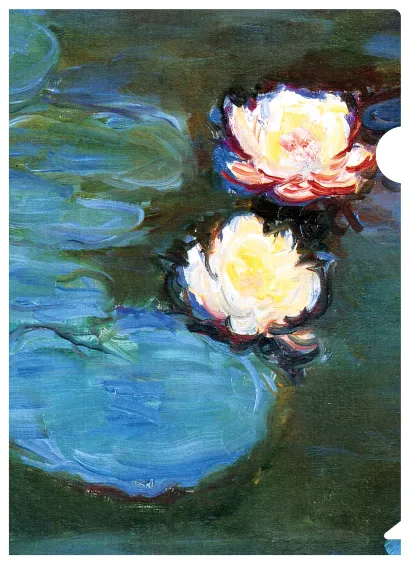 Обложка Моне (кувшинки) 