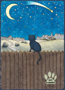 Блокнот для записей "Звездопад"