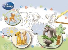 Disney, Классические герои - Животные Disney. Большая раскраска - цветная подсказка. обложка книги Disney, Классические герои - Животные Disney. Большая раскраска - цветная подсказка. обложка книги