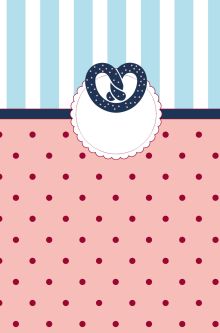 Мои любимые рецепты. Книга для записи рецептов (а5_крендель в горошек)