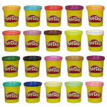 PLAY-DOH - Play-Doh Пластилин: Набор из 20 банок пластилина (A7924) обложка книги PLAY-DOH - Play-Doh Пластилин: Набор из 20 банок пластилина (A7924) обложка книги