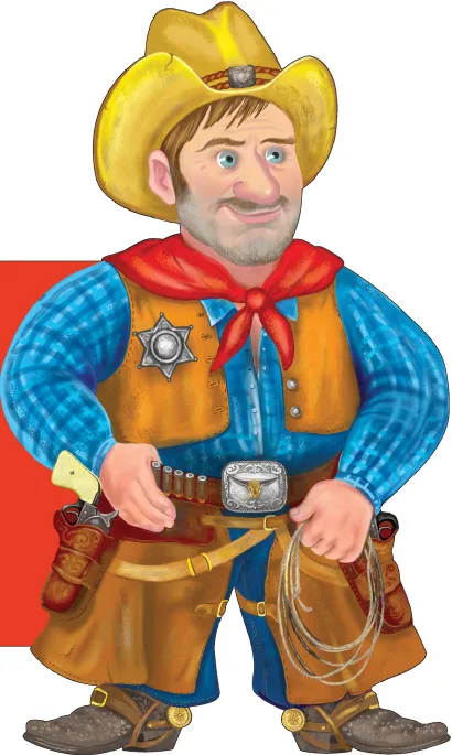 Обложка Отважный ковбой 