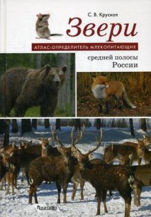 Крускоп С.В. - Атлас-определитель млекопитающих. Звери средней полосы России. обложка книги Крускоп С.В. - Атлас-определитель млекопитающих. Звери средней полосы России. обложка книги