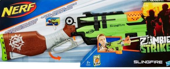 NERF Бластер Зомби СлингФайр (A6563) NERF Бластер Зомби СлингФайр (A6563) NERF