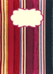 Блокнот для записей Веселые полосочки А6