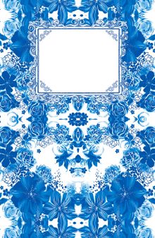 Блокнот для записей Яркая гжель А5