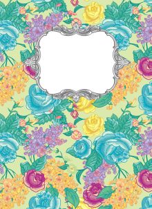 Блокнот для записей Цветочный бунт А6