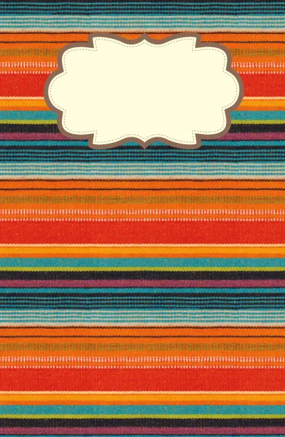 Обложка Блокнот для записей Горизонтальные полосы А5 