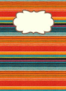 Блокнот для записей Горизонтальные полосы А6