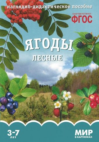 ФГОС Мир в картинках. Ягоды лесные. ФГОС Мир в картинках. Ягоды лесные. Минишева Т.