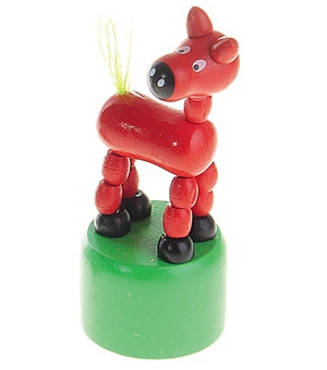 ДЕРЕВЯННАЯ ИГРУШКА. ДЕРГУНЧИК "ЛОШАДКА" (спайка по 12 шт.) (Арт. ИД-1322) ДЕРЕВЯННАЯ ИГРУШКА. ДЕРГУНЧИК "ЛОШАДКА" (спайка по 12 шт.) (Арт. ИД-1322)