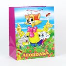 ПАКЕТ БУМАЖНЫЙ "ВЕСЕЛЫЙ ПРАЗДНИК", ДИЗАЙН "ЛЕОПОЛЬД", В ПАК. Р-Р 26X32Х14СМ УП-24ШТ в кор.3уп ПАКЕТ БУМАЖНЫЙ "ВЕСЕЛЫЙ ПРАЗДНИК", ДИЗАЙН "ЛЕОПОЛЬД", В ПАК. Р-Р 26X32Х14СМ УП-24ШТ в кор.3уп