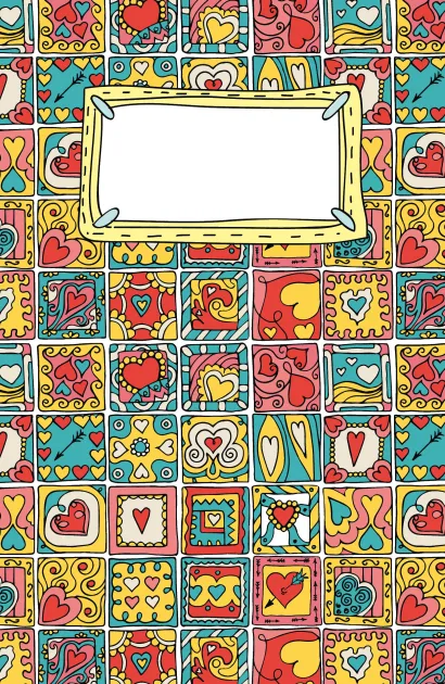 Обложка Блокнот для записей Печеньки Купидона А5