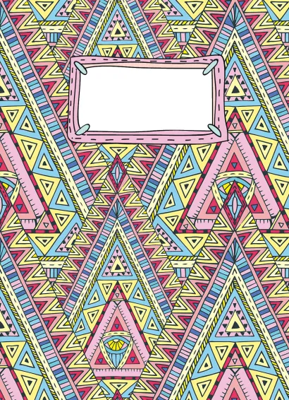 Обложка Блокнот для записей Сахарный домик А6 