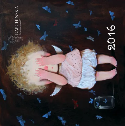 Обложка Евгения Гапчинская. Angels 1. Календарь настенный на 2016 год 