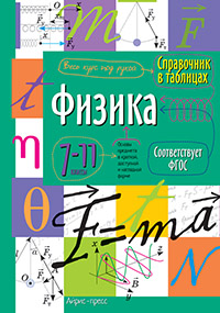 Справочник в таблицах. Физика. 7-11 класс Справочник в таблицах. Физика. 7-11 класс