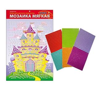 МОЗАИКА МЯГКАЯ. формат А3 (34.5х25 см) ЗАМОК (Арт. М-4736) МОЗАИКА МЯГКАЯ. формат А3 (34.5х25 см) ЗАМОК (Арт. М-4736) М-4736