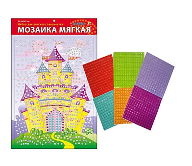 МОЗАИКА МЯГКАЯ. формат А3 (34.5х25 см) ЗАМОК (Арт. М-4736) МОЗАИКА МЯГКАЯ. формат А3 (34.5х25 см) ЗАМОК (Арт. М-4736) М-4736