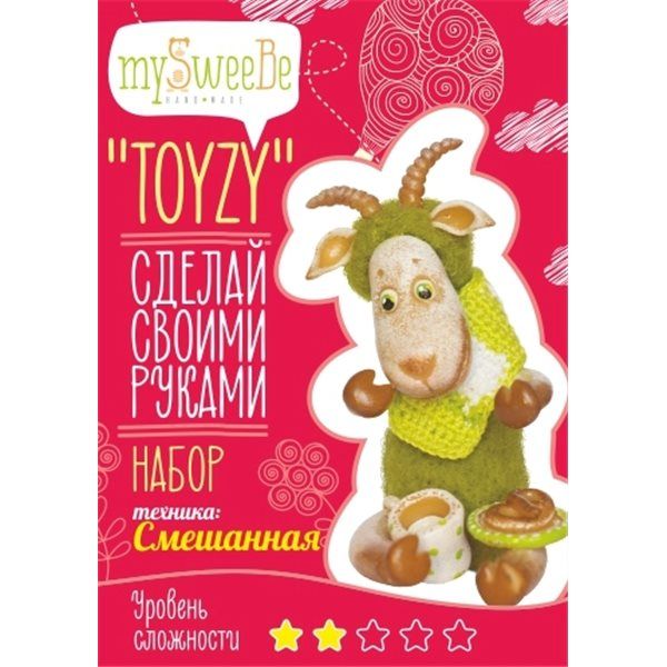 Набор TOYZY "Козочка" - техника смешанная Набор TOYZY "Козочка" - техника смешанная