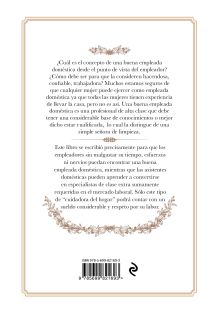 Обложка сзади Empleada domestica ideal (Идеальная домработница - книга на испанск. яз.) Настасья Роуз