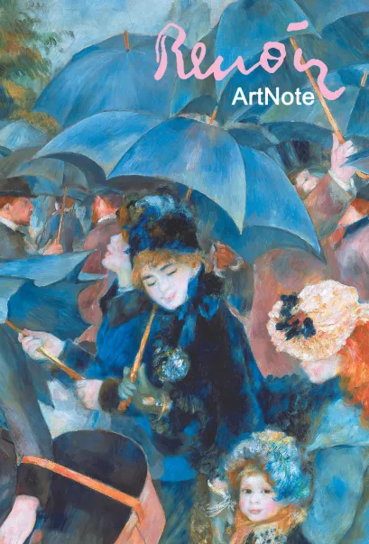 Обложка Ренуар. ArtNote mini. Зонтики 