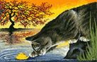 Живопись на холсте 30*40 см. Листок (046-AS) Живопись на холсте 30*40 см. Листок (046-AS)
