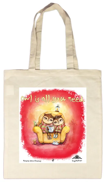 Обложка Сумка. Owl is all you need 