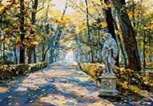 - Живопись на холсте.Размер 40*50 см. Летний сад. Скульптура Ночь(024-AB ) обложка книги - Живопись на холсте.Размер 40*50 см. Летний сад. Скульптура Ночь(024-AB ) обложка книги