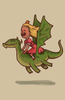 Блокнот для записей Королева драконов А5