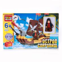 - Конструктор Город Мастеров Корабль С Фигуркой Остров Сокровищ 160Дет. В Русс. Кор. В Кор.36Шт обложка книги - Конструктор Город Мастеров Корабль С Фигуркой Остров Сокровищ 160Дет. В Русс. Кор. В Кор.36Шт обложка книги